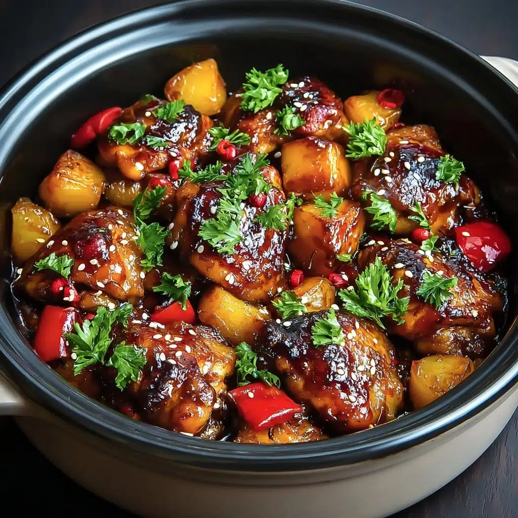 Savory Sweet Hawaiian Crockpot Chicken Recipe Ultimate Dish Recipe