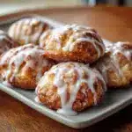 Baked Apple Fritters with Glaze Recipe