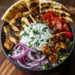 Greek Chicken Gyro Bowls Recipe