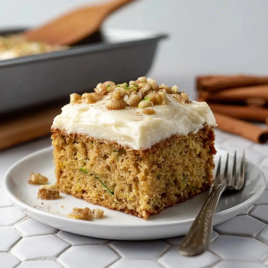 Zucchini Spice Cake with Cream Cheese Frosting Recipe - Recipe Image