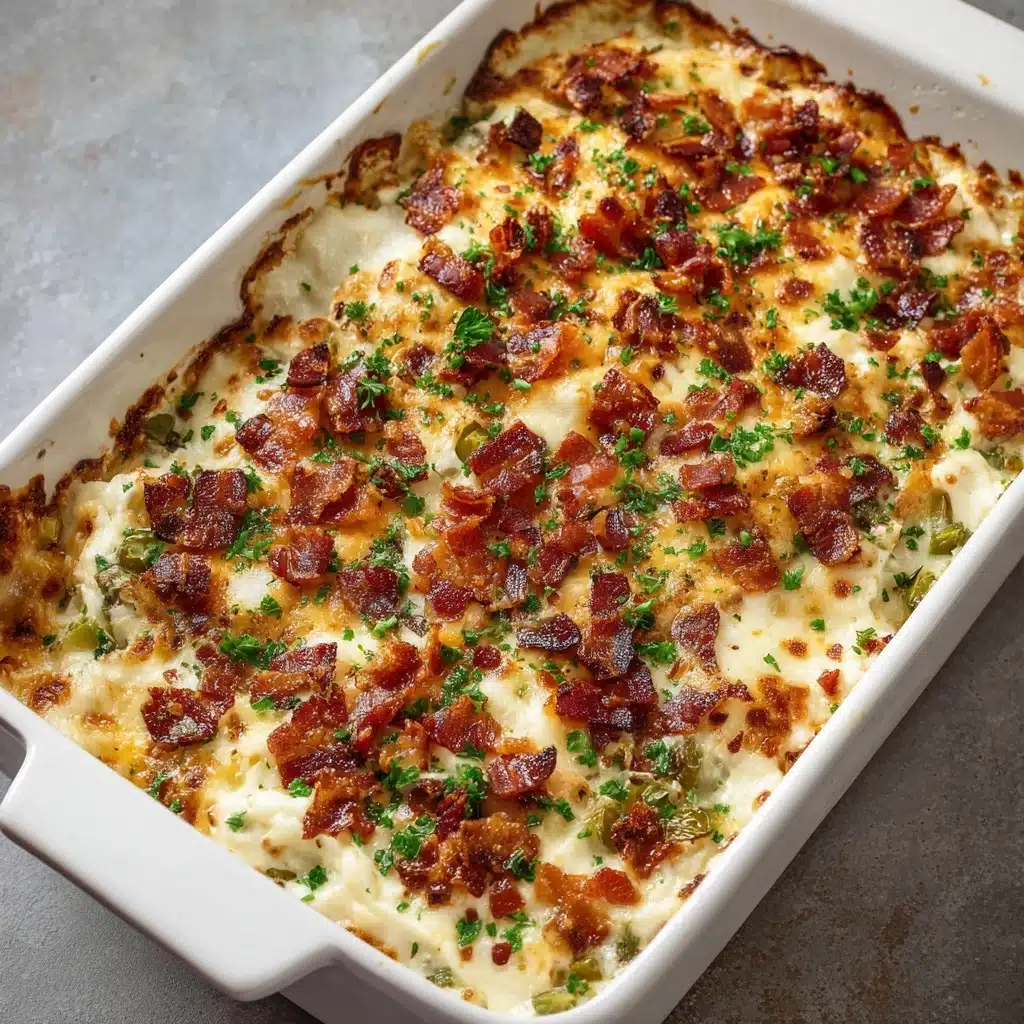Keto Jalapeno Popper Casserole Recipe - Recipe Image