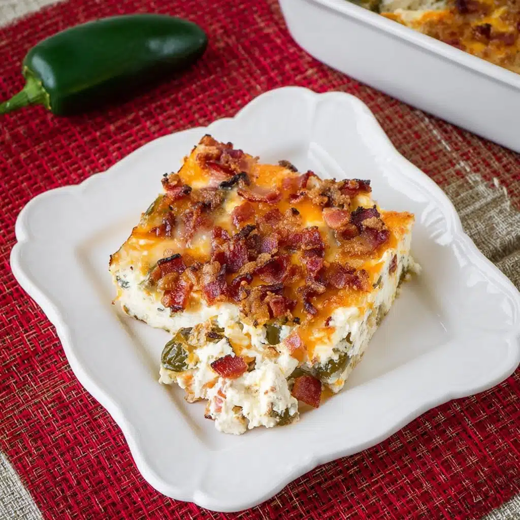 Keto Jalapeno Popper Casserole Recipe - Recipe Image