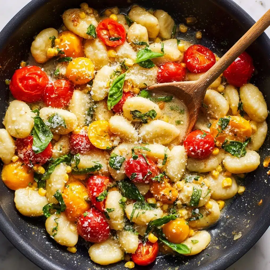 Quick & Easy Gnocchi with Vegetables Recipe - Recipe Image