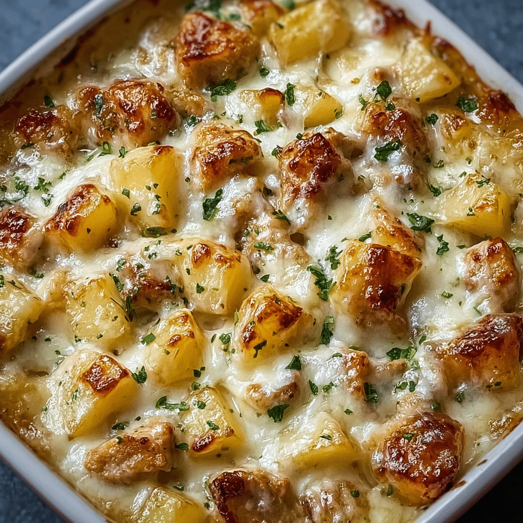 Garlic Parmesan Crockpot Chicken and PotatoesIngredients Recipe