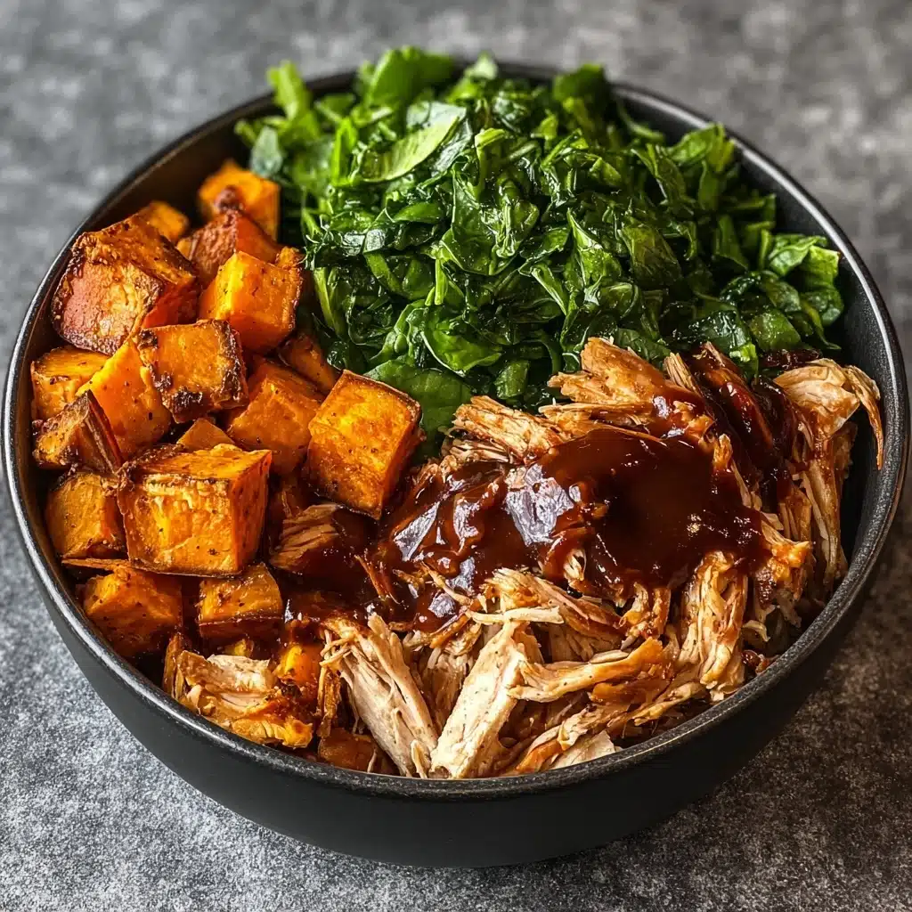 BBQ Chicken Sweet Potato Bow Recipe