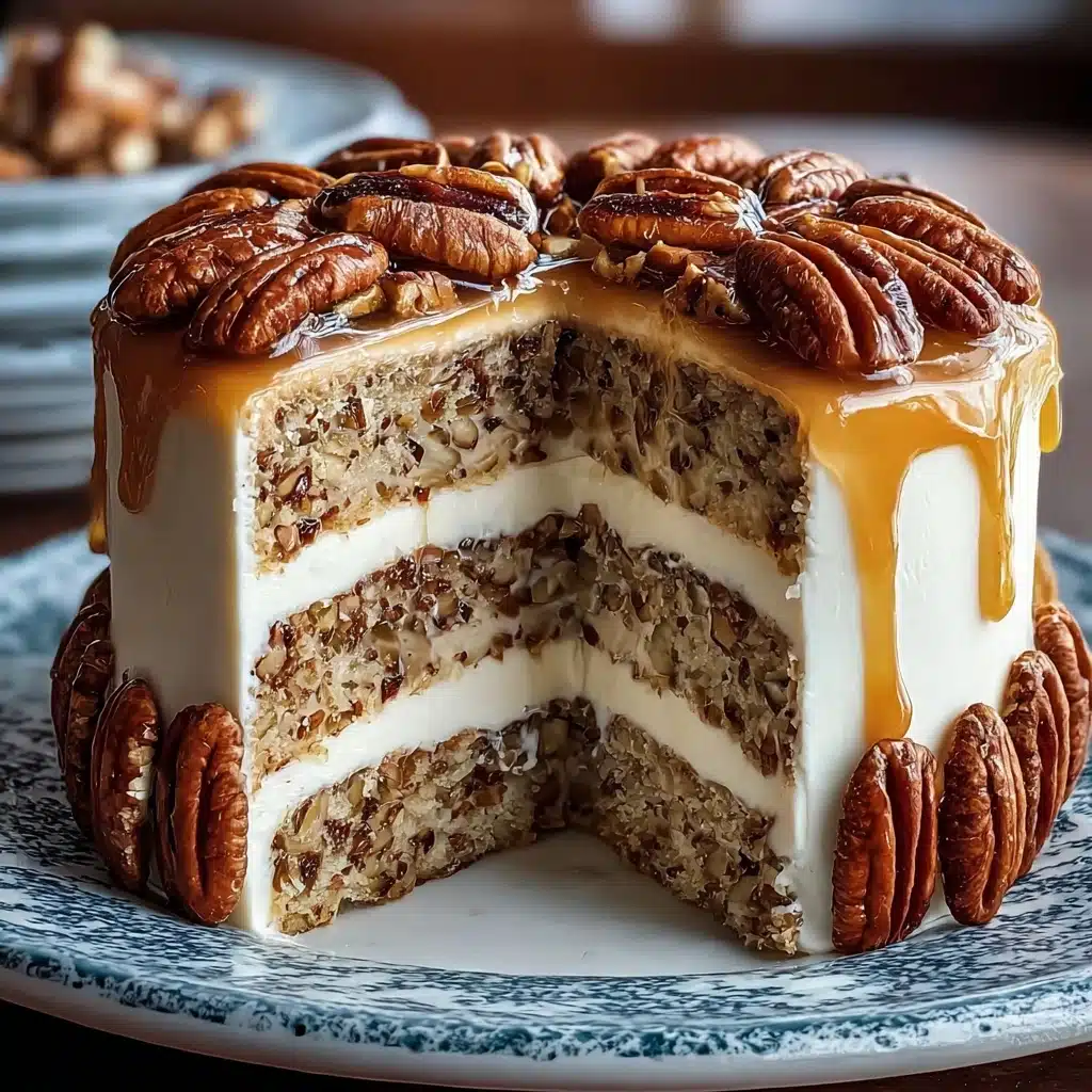 Southern Georgia Pecan Cake Recipe - Recipe Image