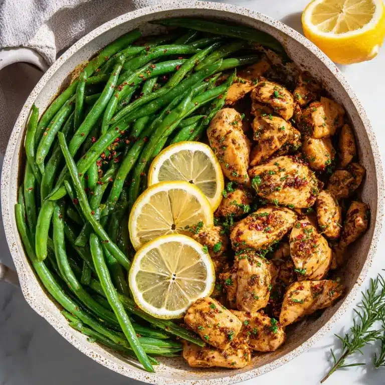 Easy Chicken Breast and Green Beans Recipe