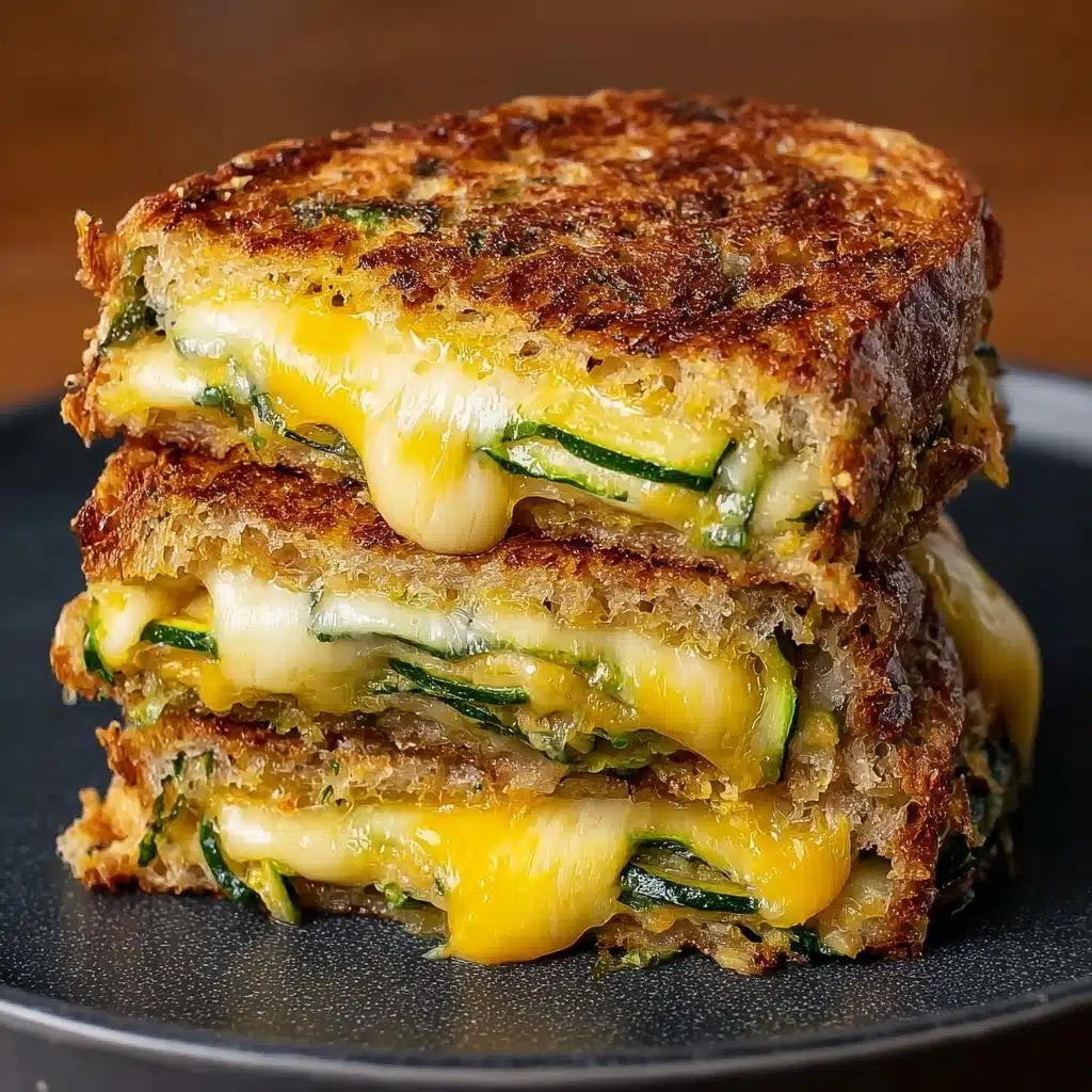 Zucchini Grilled Cheese: Irresistible Garlic Butter Recipe