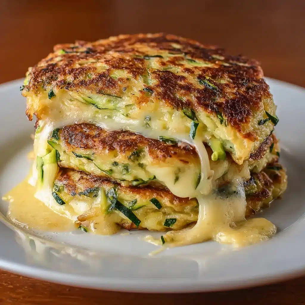 Zucchini Grilled Cheese: Irresistible Garlic Butter Recipe - Recipe Image