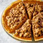 Bourbon Pumpkin Pie with Salted Brown-Butter Pecan Streusel Recipe
