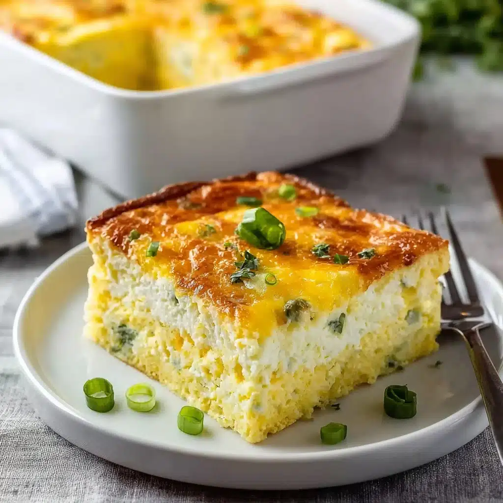 Cottage Cheese Egg Bake Casserole Recipe - Recipe Image