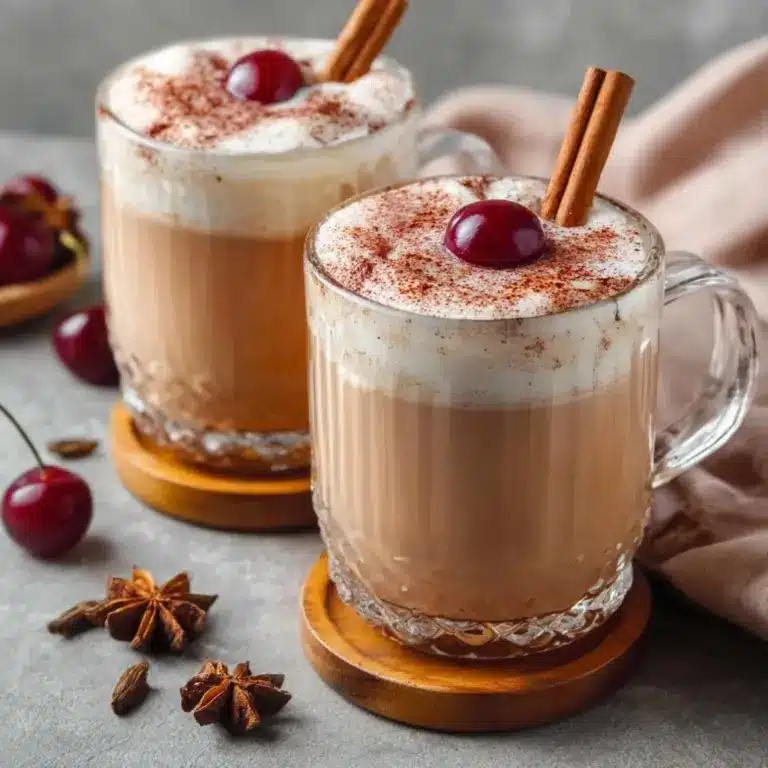 Cherry Earl Grey Milk Tea Recipe