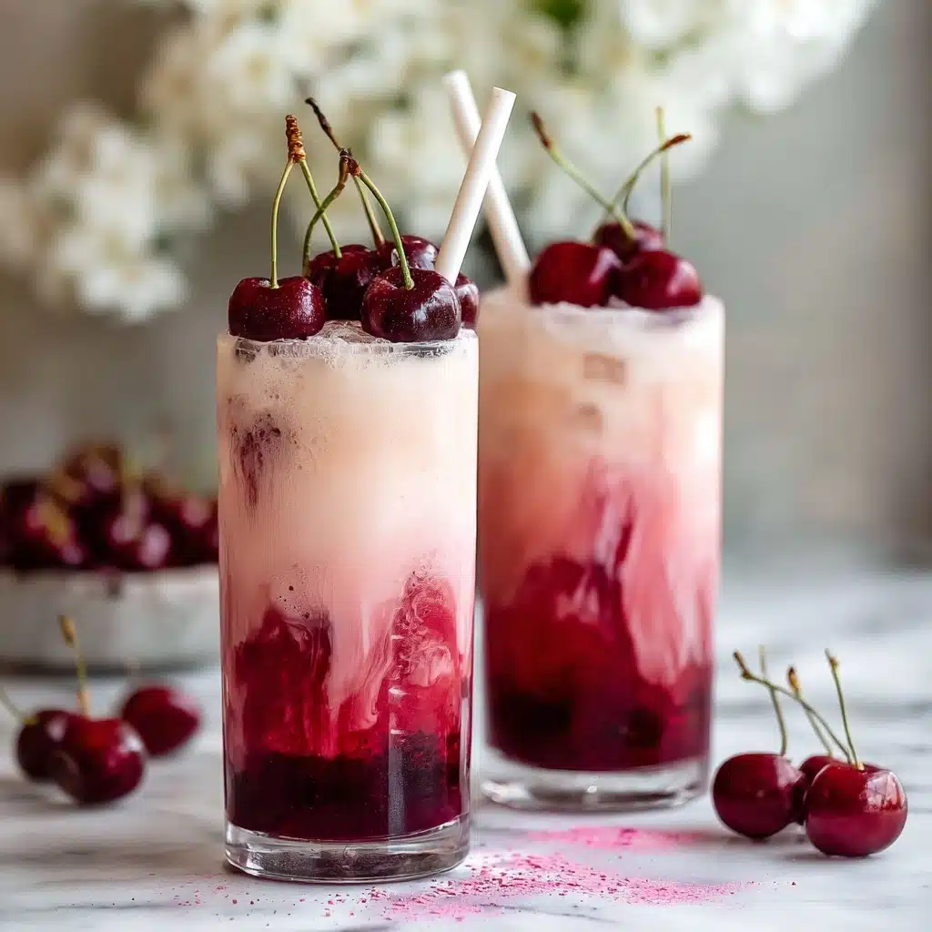 Cherry Earl Grey Milk Tea Recipe - Recipe Image