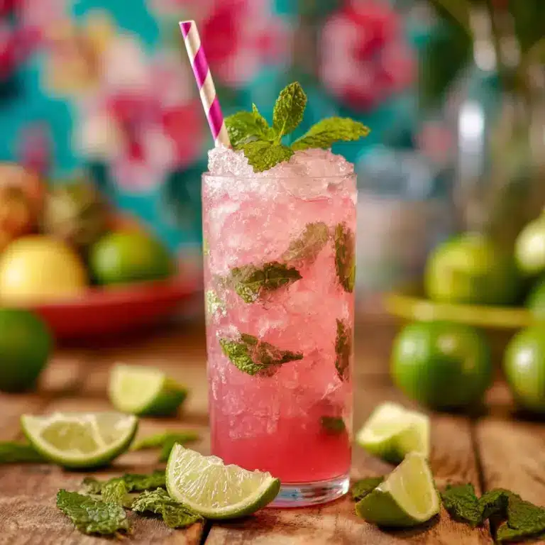 Refreshing Sweet Watermelon Mint Summer Mocktail Recipe