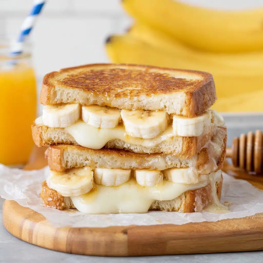 Honey Banana Grilled Cheese Sandwich Recipe - Recipe Image