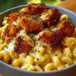 Mix cooked macaroni into the cheese sauce Recipe