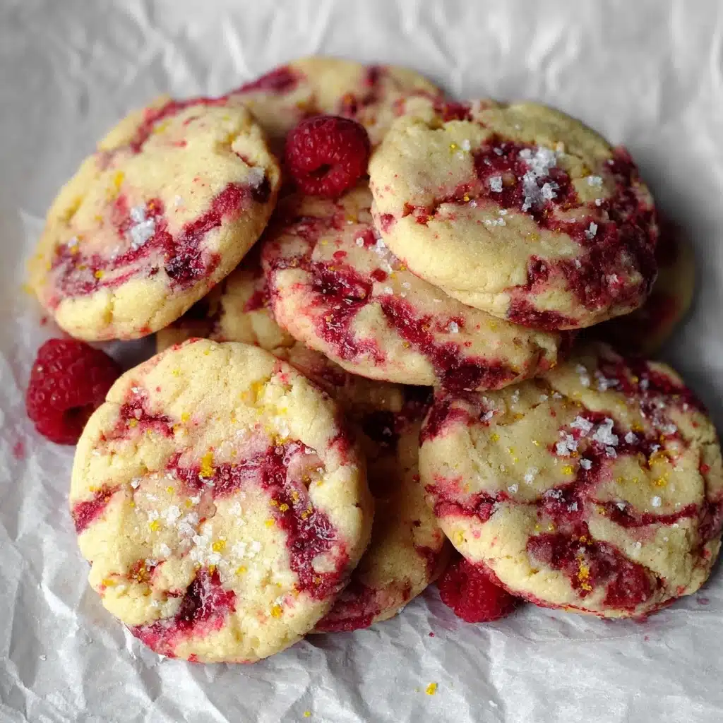 Lemon Raspberry Cookies Recipe - Recipe Image