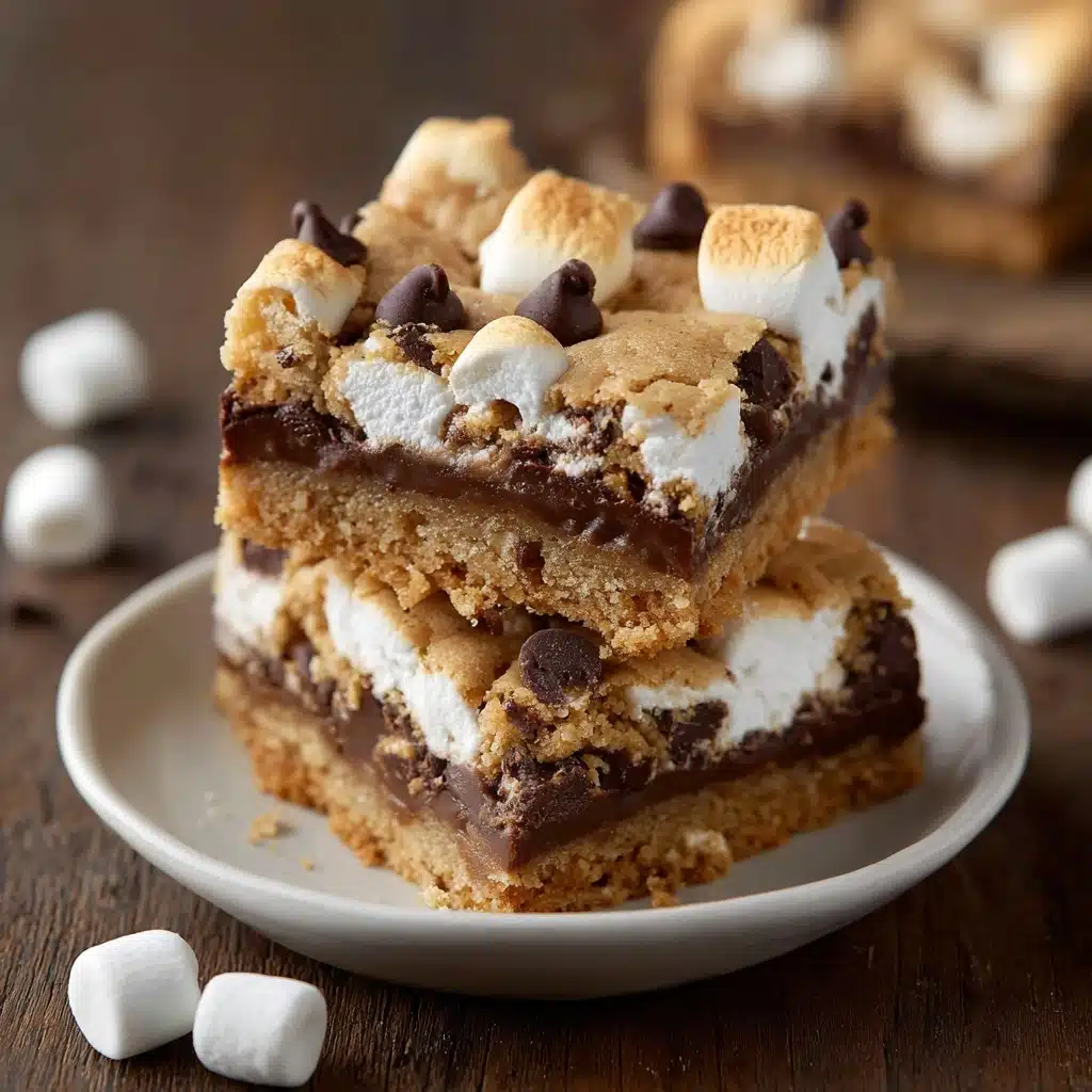 The Best s’mores cookie bars Recipe - Recipe Image