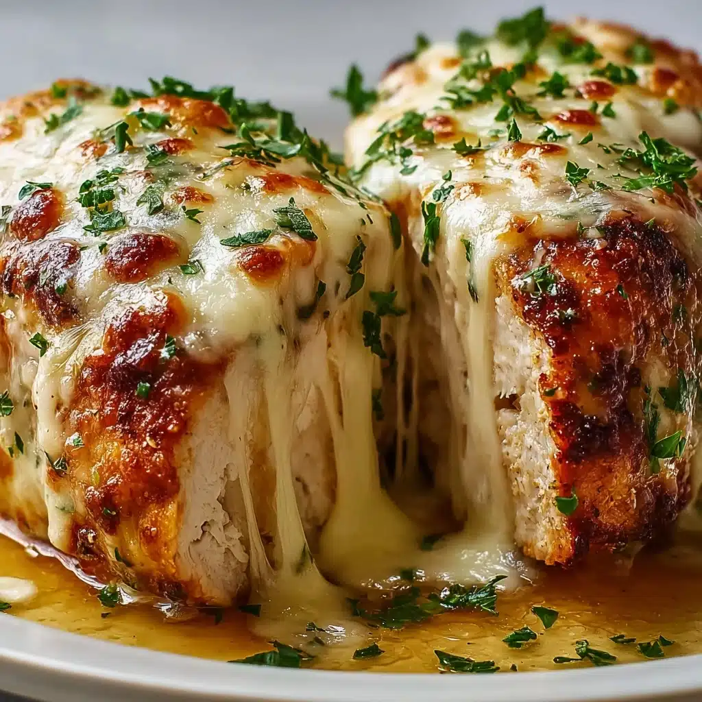 Melt-in-Your-Mouth Garlic Parmesan Chicken Meatloaf Recipe - Recipe Image