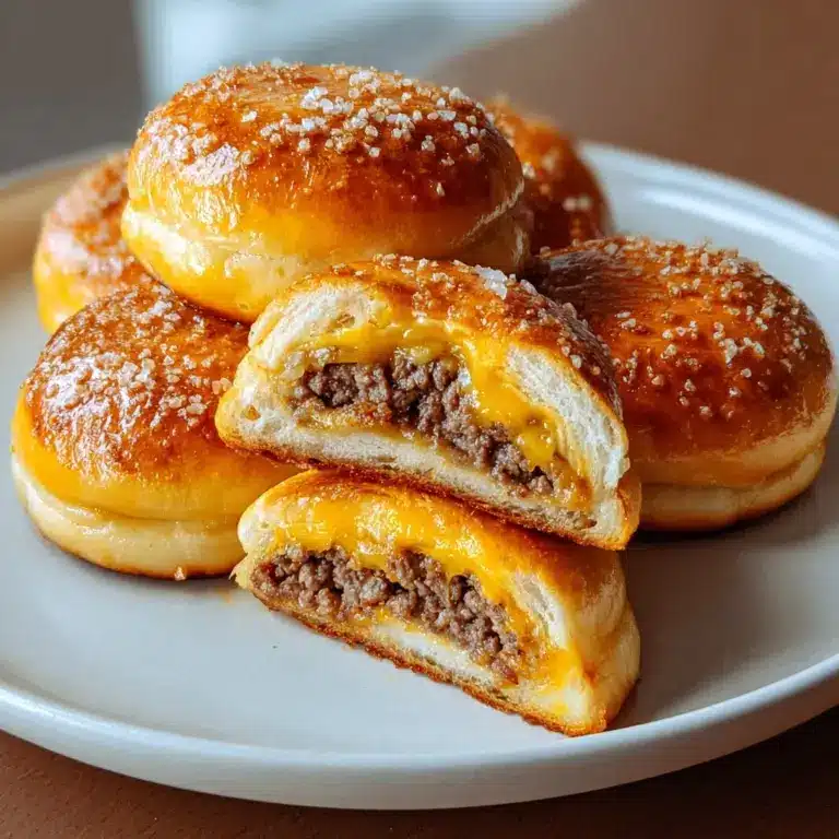 Cheeseburger Pretzel Bombs You’ll Crave All Week Recipe