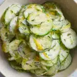 Pickle Juice Ranch Cucumber Salad Recipe