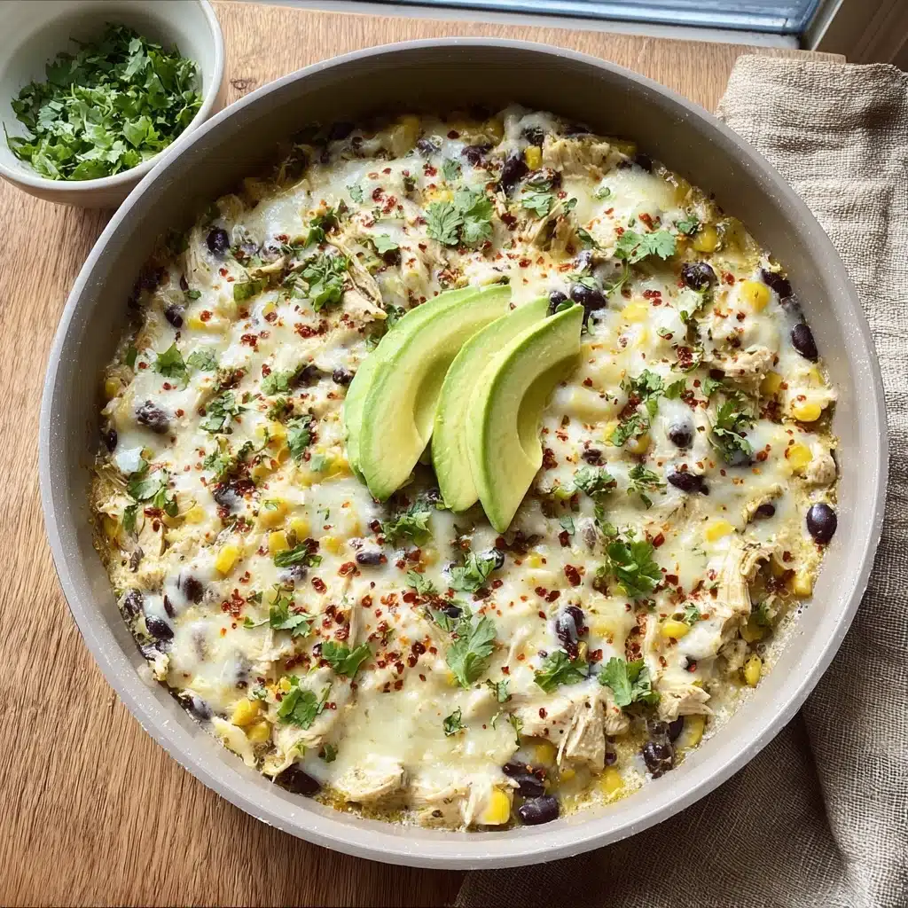 Salsa Verde Chicken & Rice Skillet Recipe - Recipe Image
