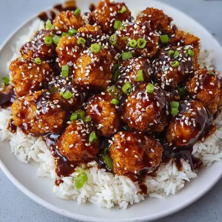 Crispy Chinese Honey Garlic Chicken Recipe