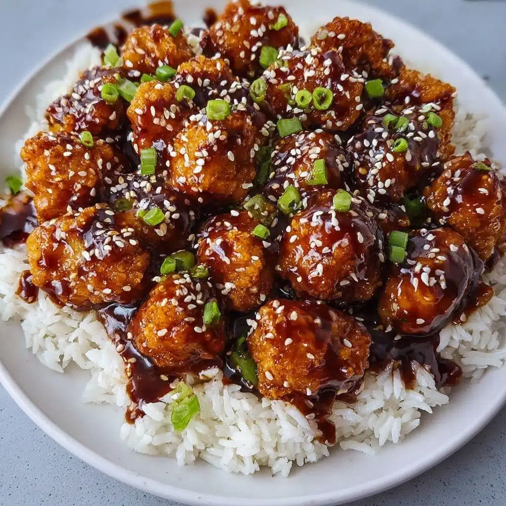 Crispy Chinese Honey Garlic Chicken Recipe - Recipe Image