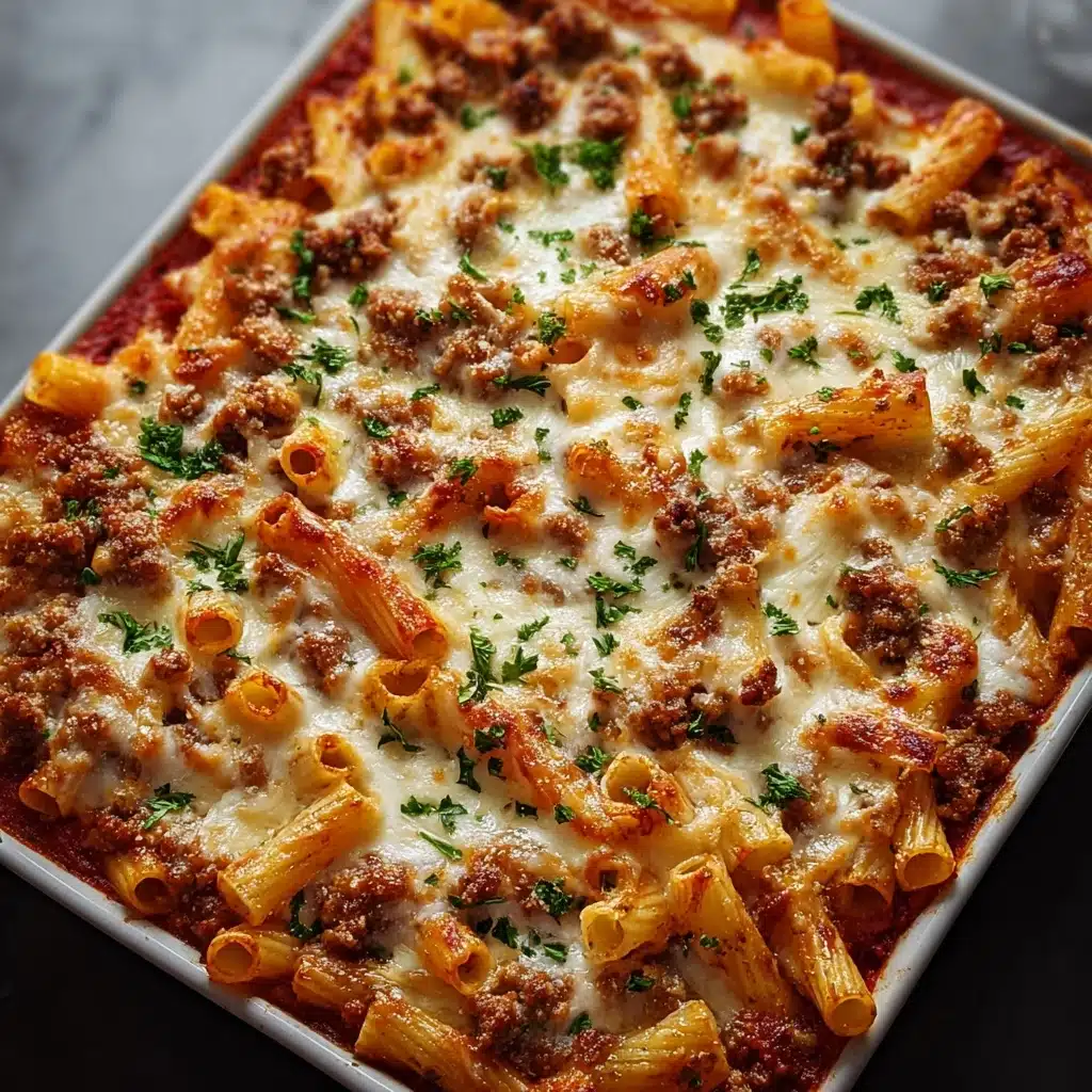 Million Dollar Baked Ziti Recipe - Recipe Image