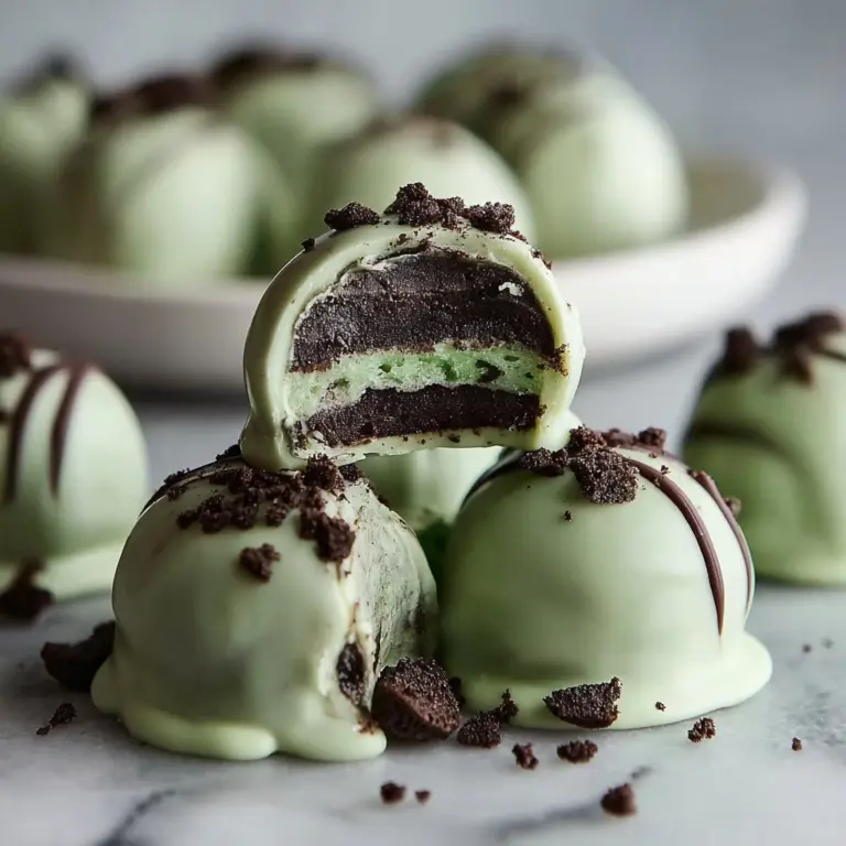 Mint Oreo Truffles Recipe