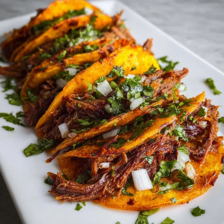 Crock Pot Birria Tacos Recipe