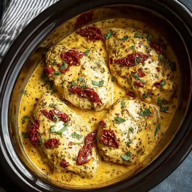Dump & Go Crockpot Marry Me Chicken Recipe