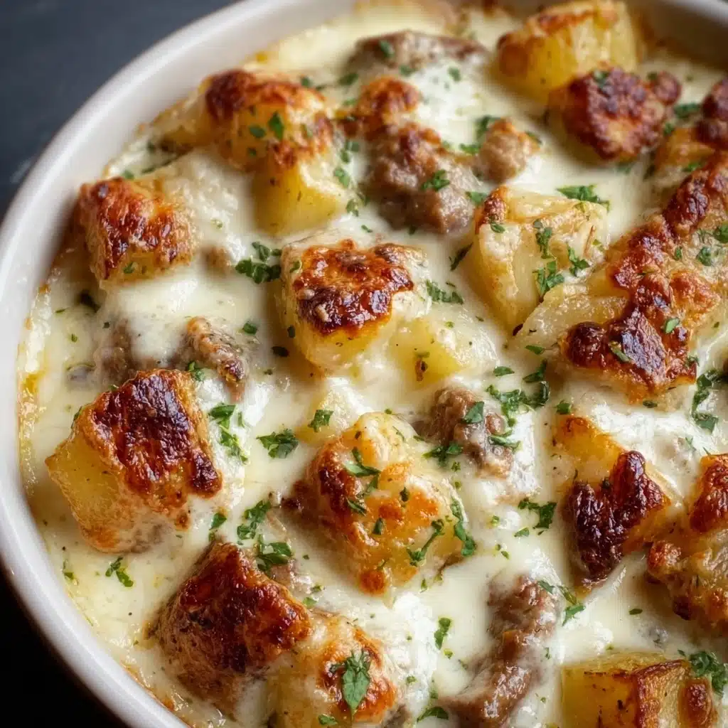 Garlic Parmesan Crockpot Chicken and Potatoes Recipe