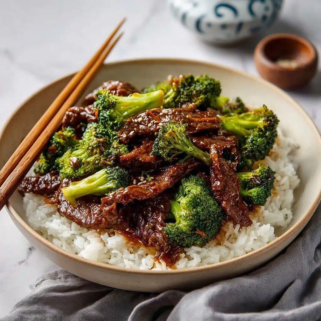 Chinese Beef and Broccoli (One Pan Take-Out) Recipe