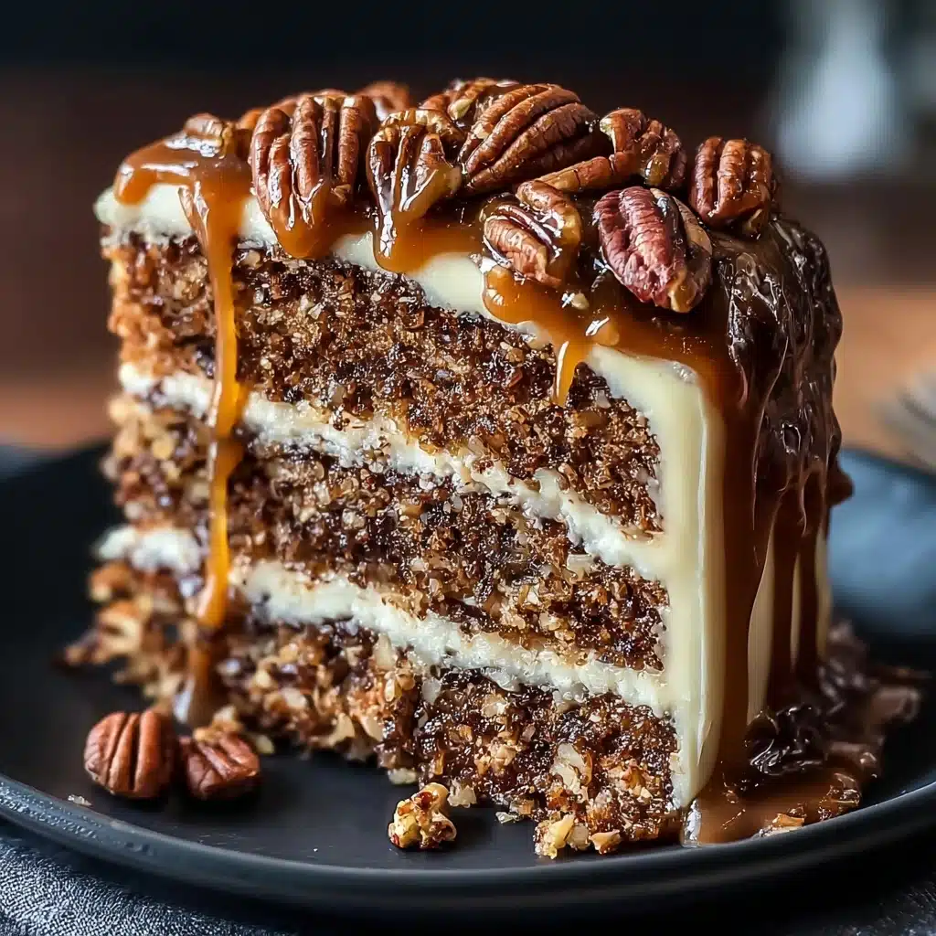 Southern Georgia Pecan Cake Recipe - Recipe Image