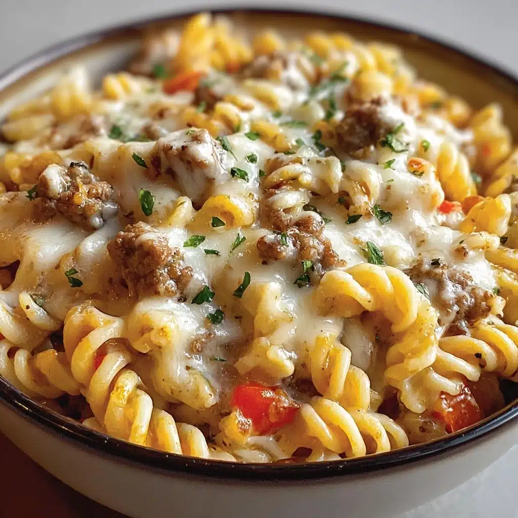 The Best Crockpot Garlic Parmesan Chicken Pasta Recipe - Recipe Image