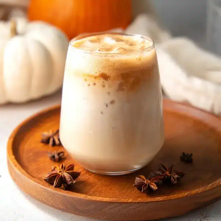 Iced Pumpkin Cream Chai Tea Latte (Starbucks Copycat) Recipe
