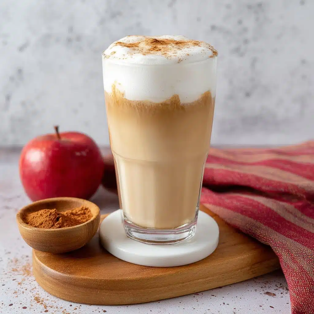 Iced Apple Crisp Cream Chai Latte Recipe - Recipe Image