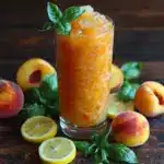 Frozen Peach Lemonade Recipe – The Ultimate Summer Slushie Recipe