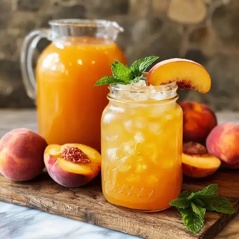 Refreshing Peach Lemonade Recipe