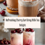 Cherry Earl Grey Milk Tea Recipe