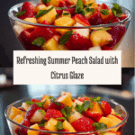 Summer Peach Fruit Salad Recipe