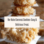 No-Bake Coconut Cookies Recipe