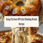 Chicken Alfredo Monkey Bread Recipe