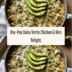 Salsa Verde Chicken & Rice Skillet Recipe
