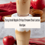 Iced Apple Crisp Cream Chai Latte Recipe