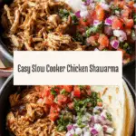 Slow Cooker Chicken Shawarma Recipe