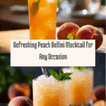 The Ultimate Peach Bellini Mocktail Recipe