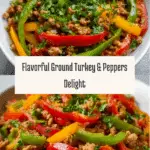 Ground Turkey and Peppers Recipe