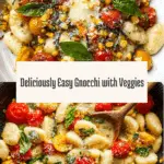 Quick & Easy Gnocchi with Vegetables Recipe